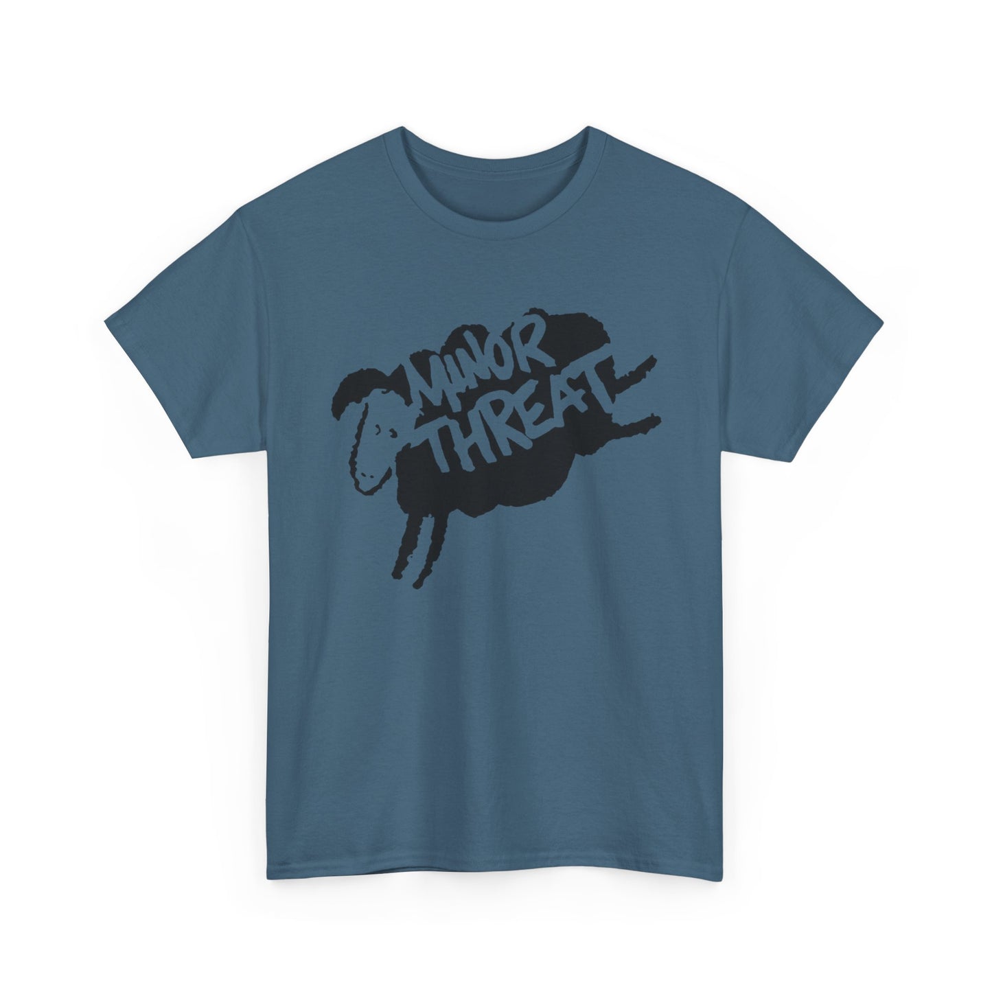 Minor Threat Sheep Graphic T Shirt Unisex Heavy Cotton Tee