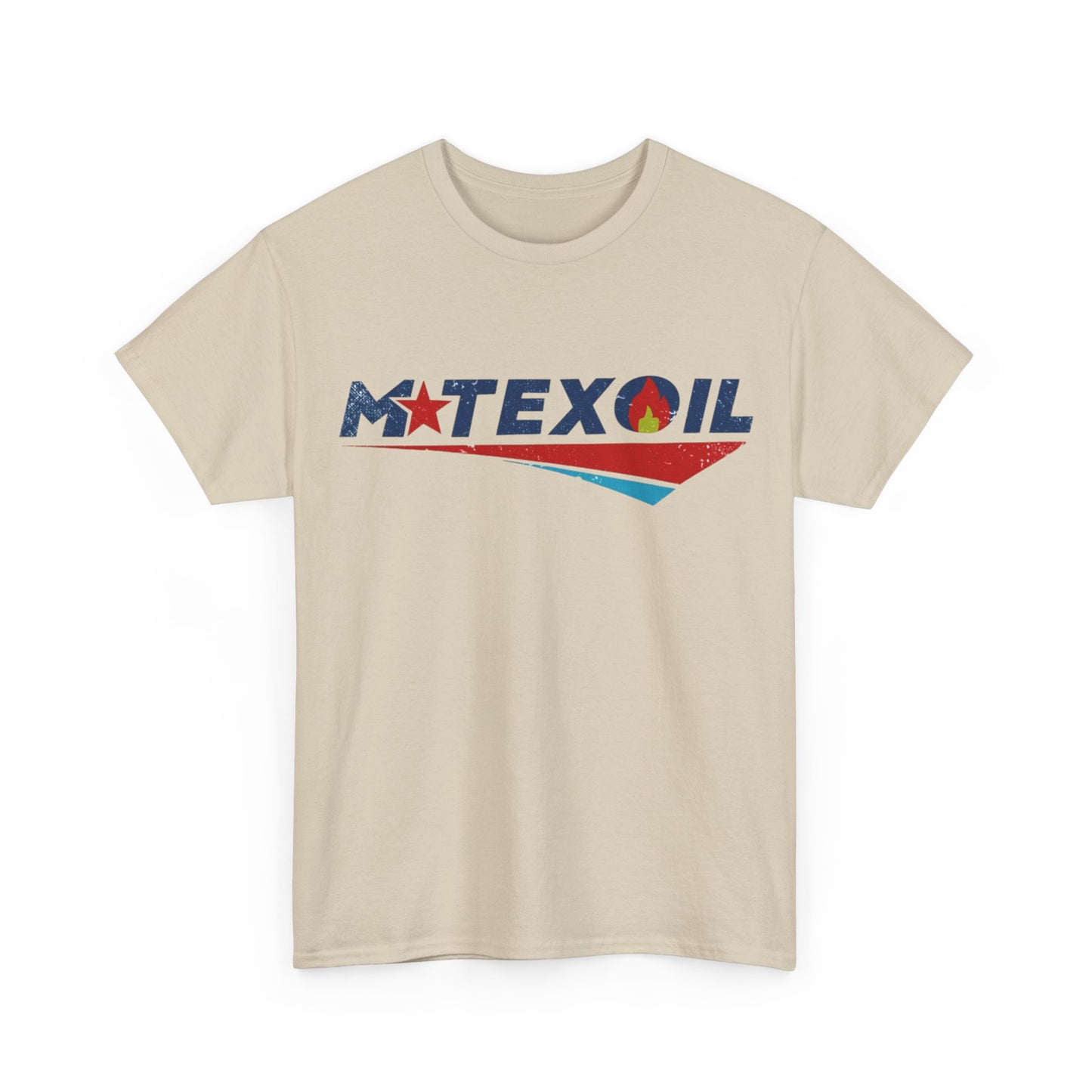 Landman Graphic T Shirt M Tex Oil Tv Show Texas Retro Unisex Heavy Cotton Tee