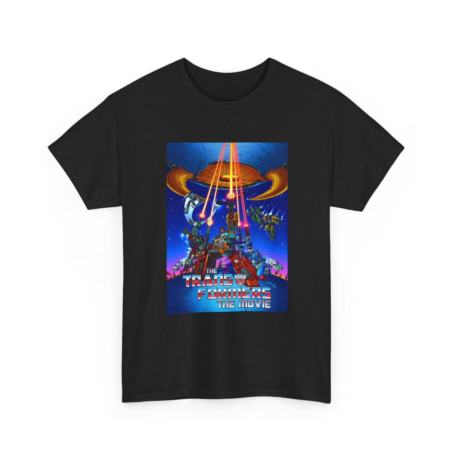 Transformers T shirt Retro Movie Poster Toys Unisex Heavy Cotton Tee