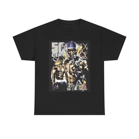 50 Cent Graphic Shirt Apparel BRAND NEW Unisex Heavy Cotton Tee