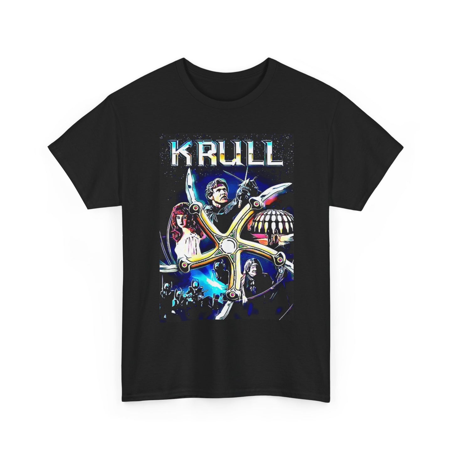 Krull Graphic T Shirt Vintage Poster Retro Unisex Heavy Cotton Tee