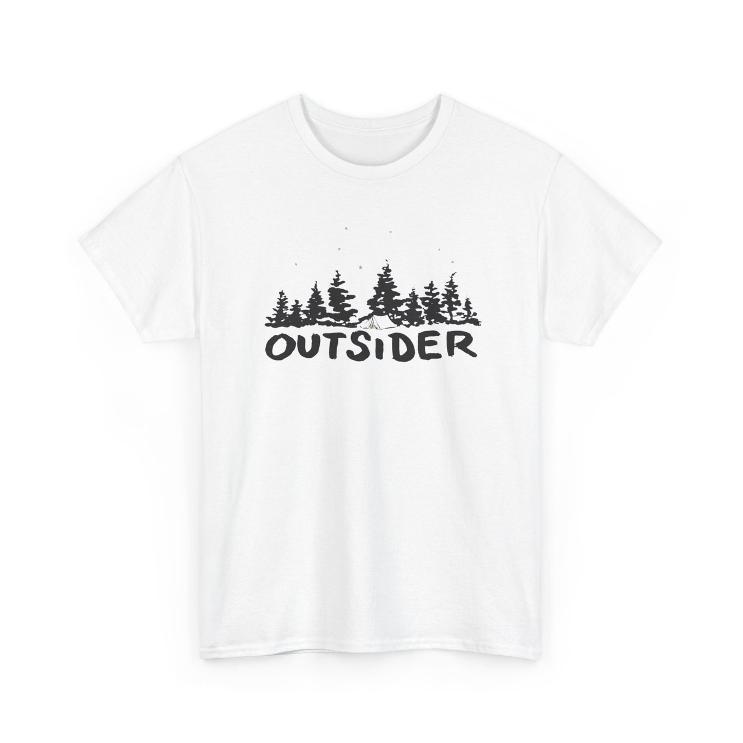 Outsider Camping Graphic T Shirt NEW ADULT