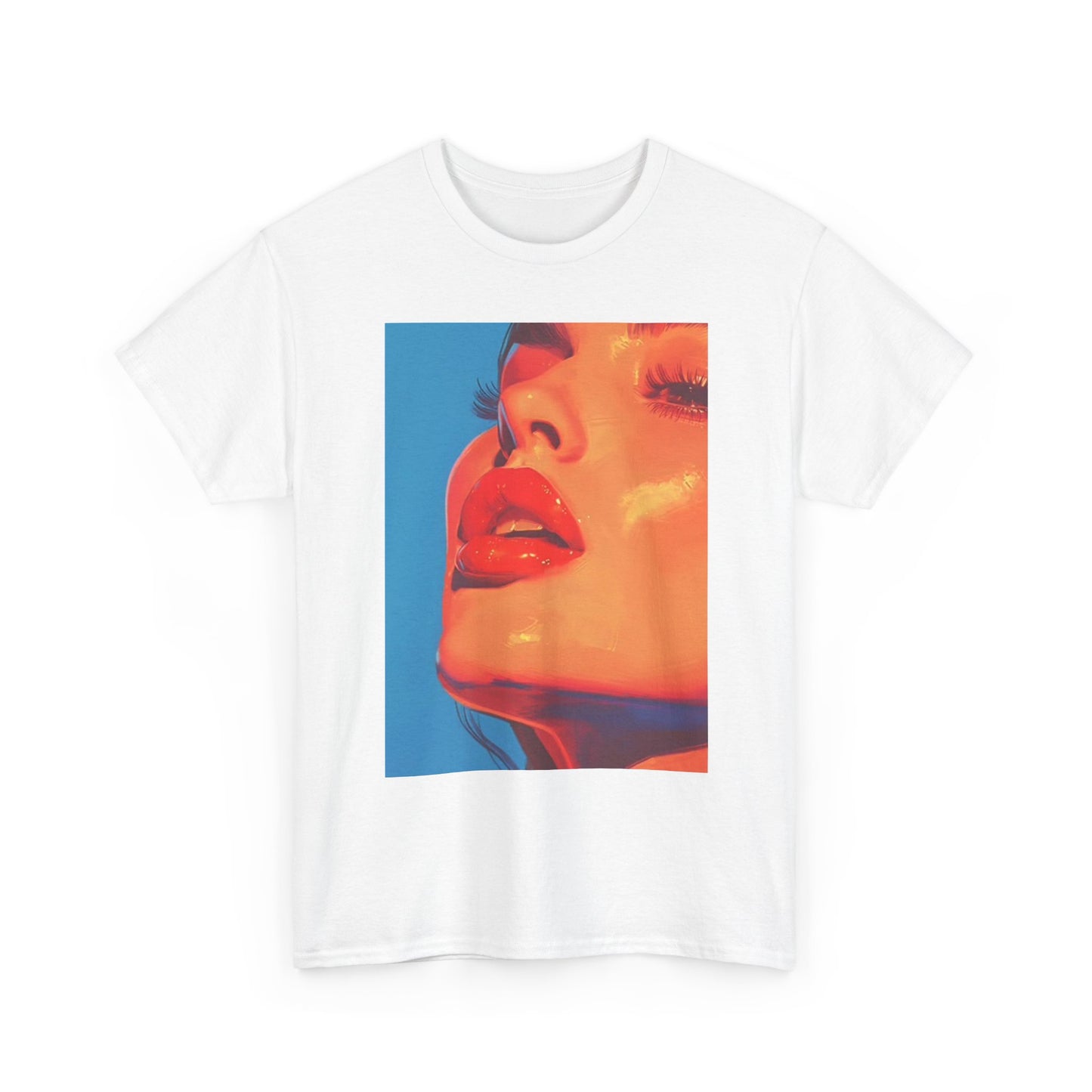 Women Painting Graphic T Shirt Retro Design Unisex Heavy Cotton Tee