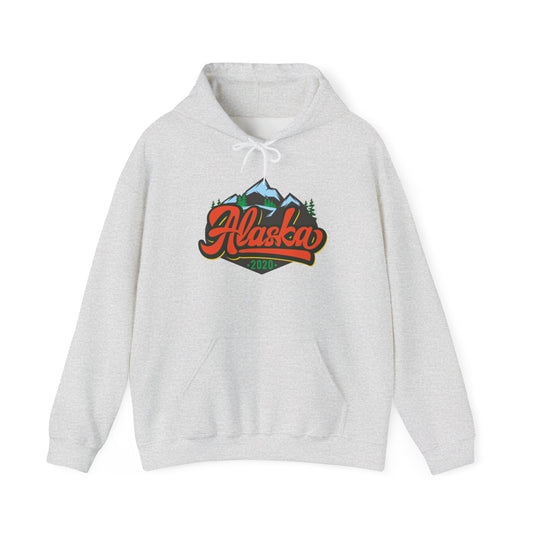 Alaska Graphic Hoodie Outdoors Hunting Unisex Heavy Blend™ Hooded Sweatshirt