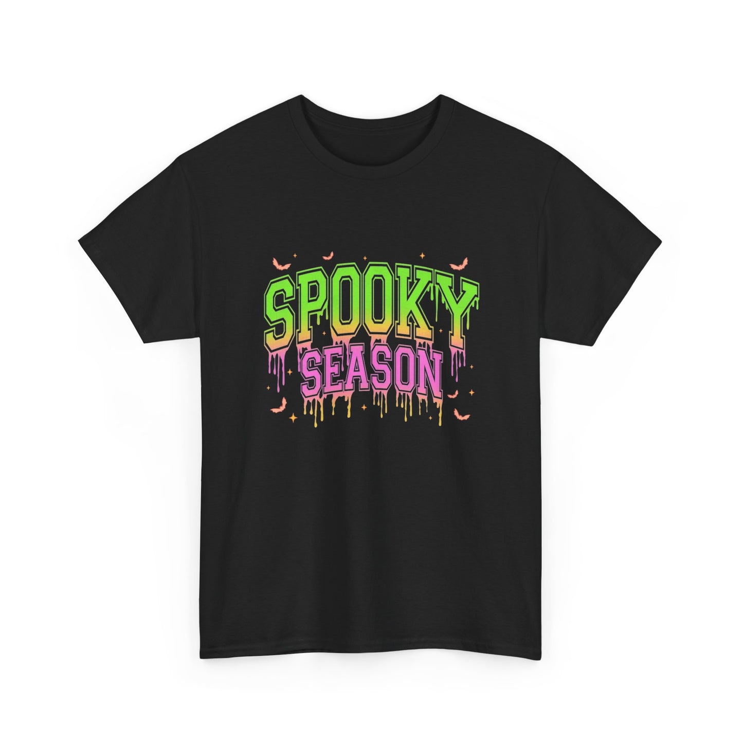 Spooky Season Halloween Graphic T Shirt Unisex Heavy Cotton Tee