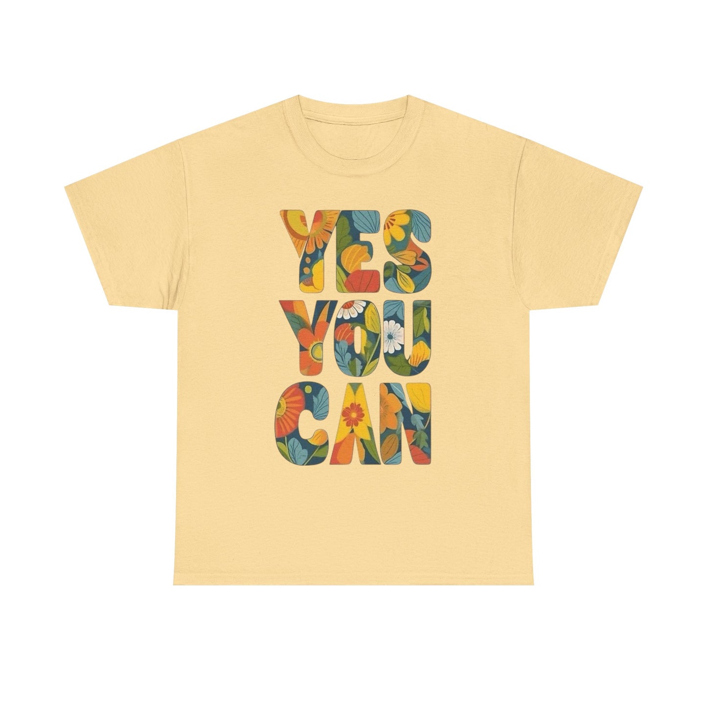 Yes You Can Graphic T Shirt Adult NEW