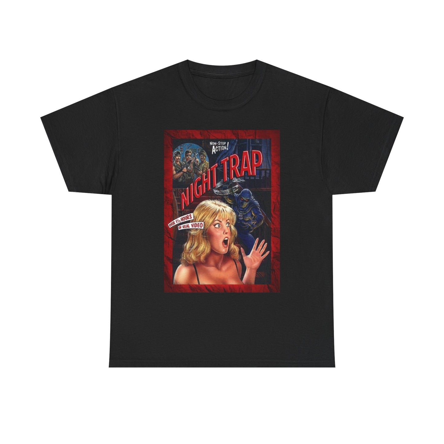 NIght Trap Graphic T Shirt Vintage Poster Unisex Heavy Cotton Tee