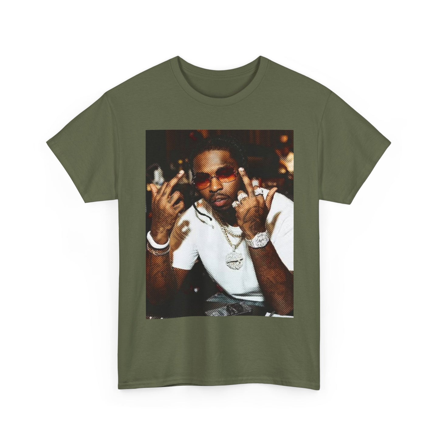 Graphic T Shirt Retro Hip Hop Rap New York Unisex Heavy Cotton Tee