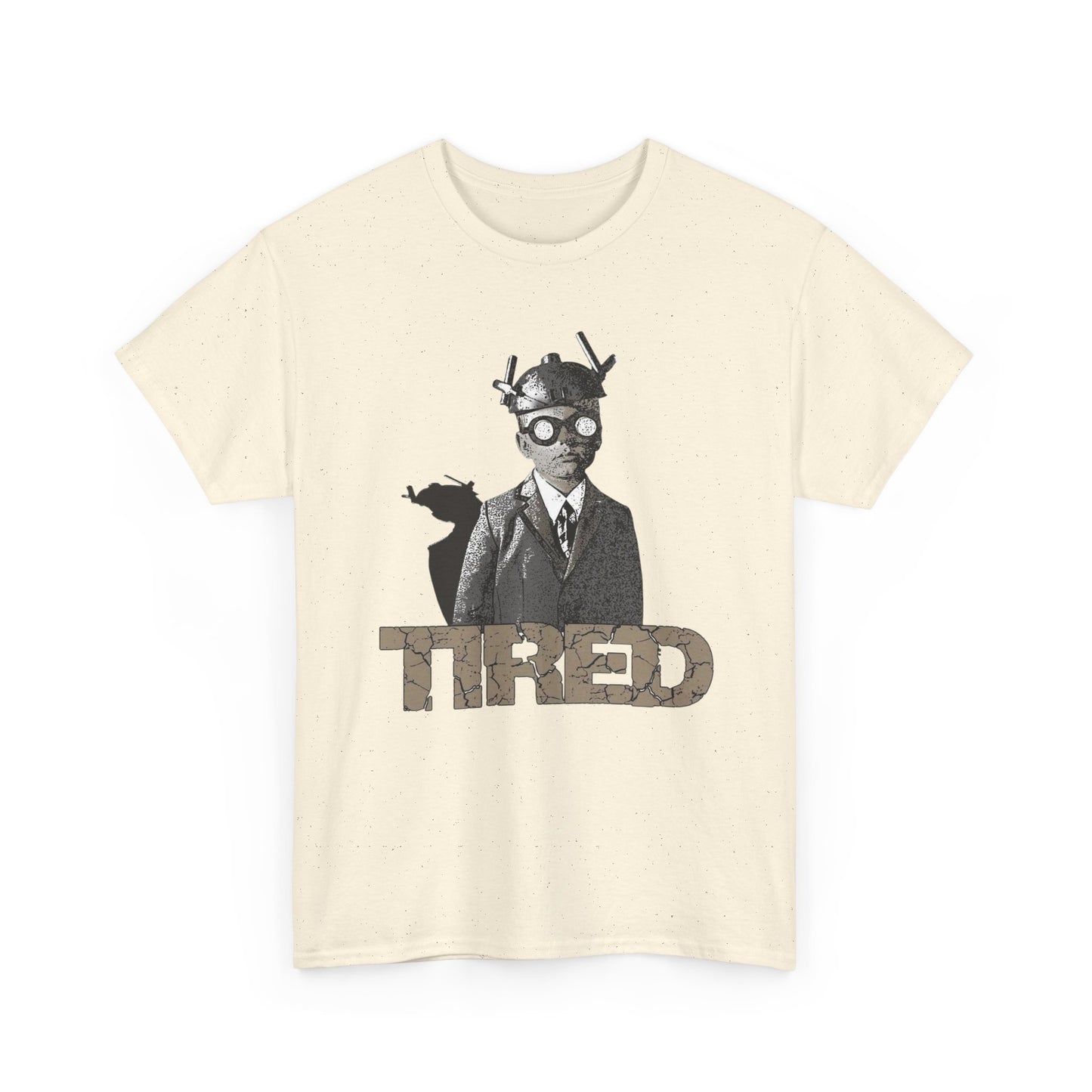 Tired Art Graphic T Shirt NEW GIFT Unisex Heavy Cotton Tee