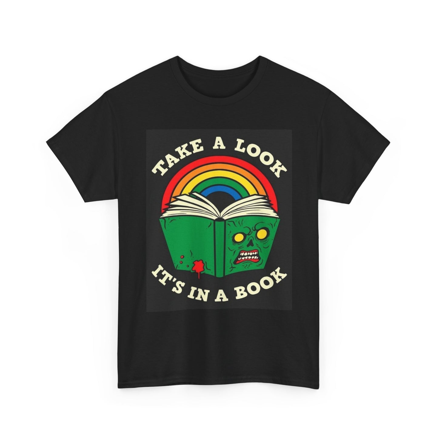 Take A Look It's In A Book Graphic T Shirt NEW Cotton Tee Gift