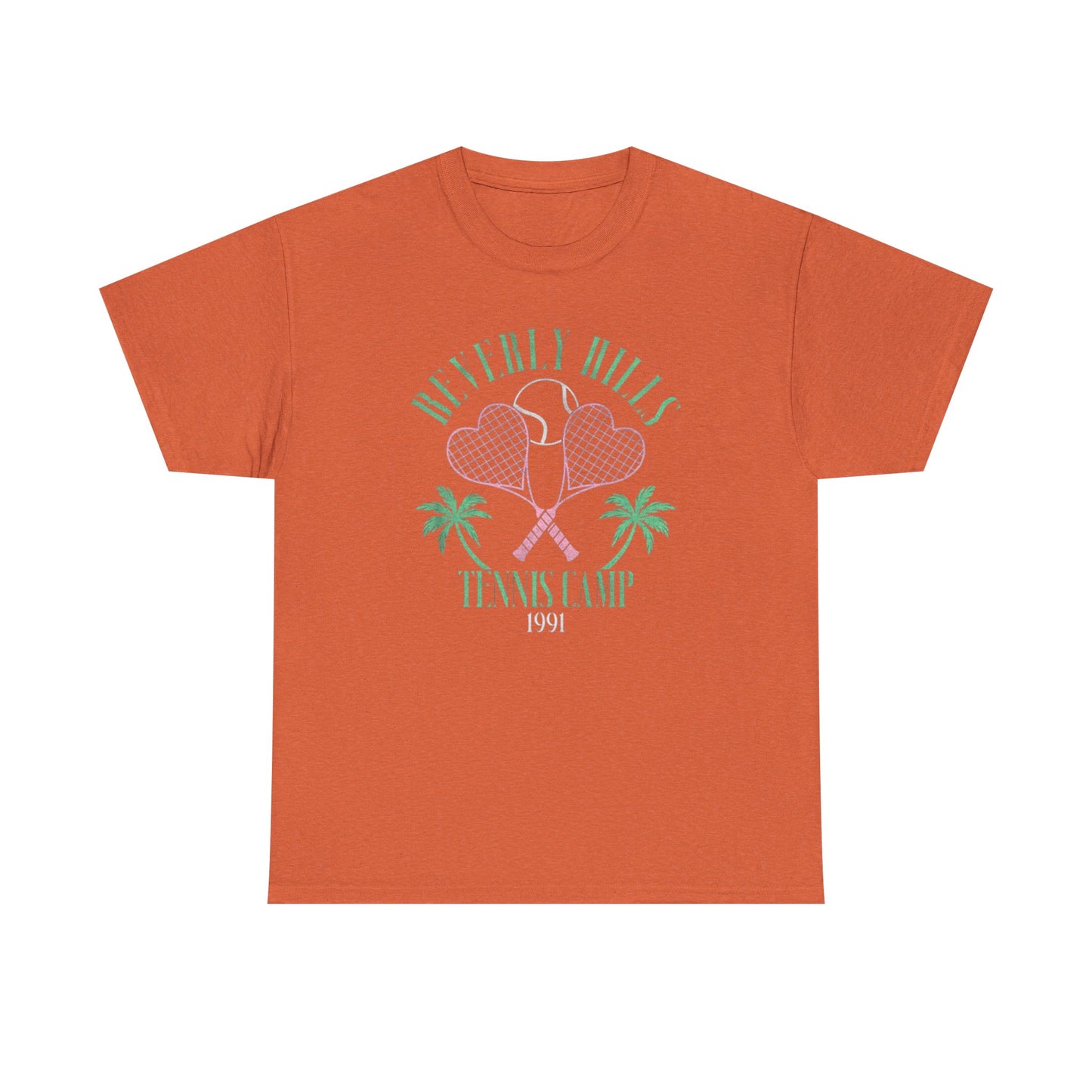 Beverly Hills Tennis Club Vintage 90's Graphic T Shirt NEW Unisex Heavy Cotton