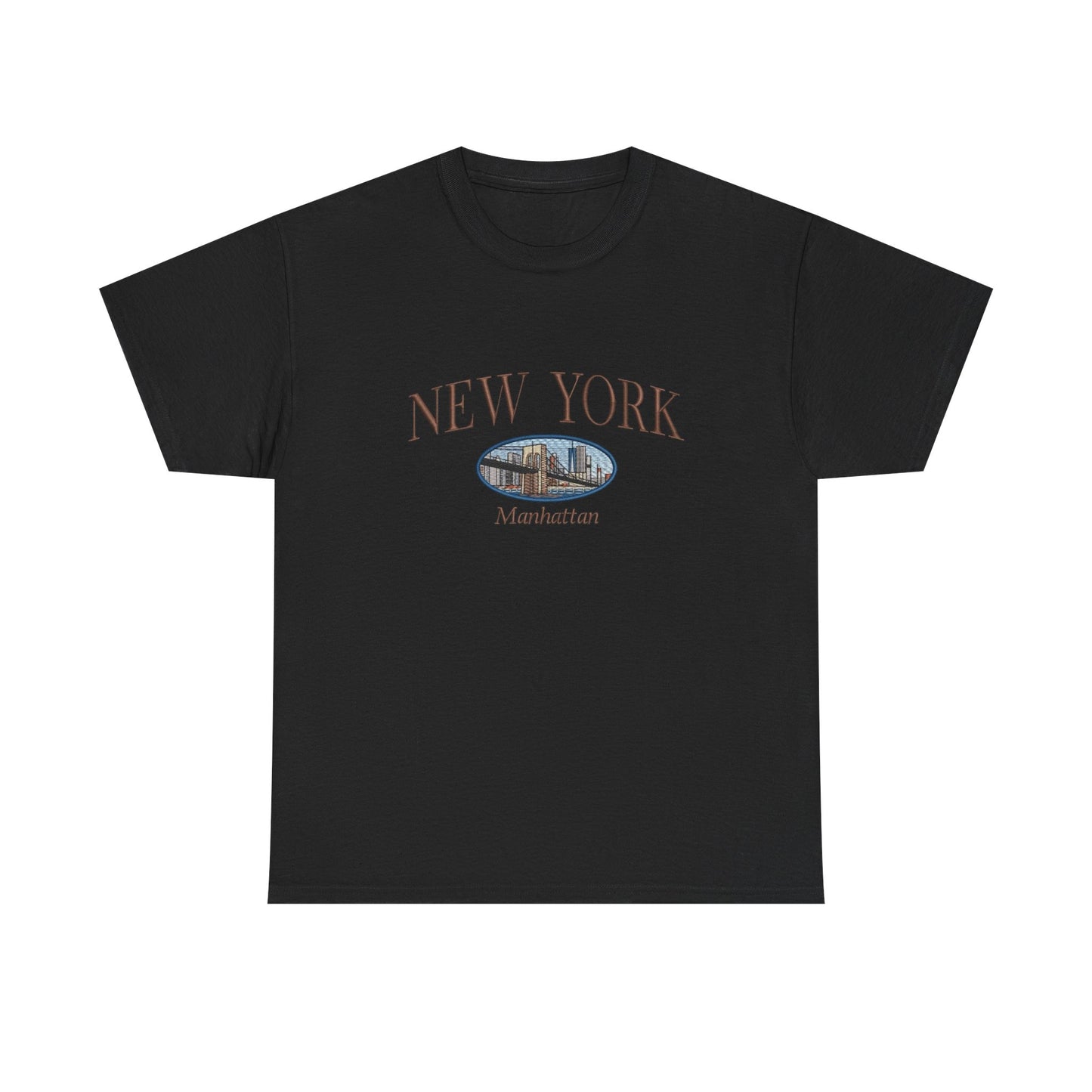 New York Manhattan Graphic T Shirt NEW Unisex Heavy Cotton Tee