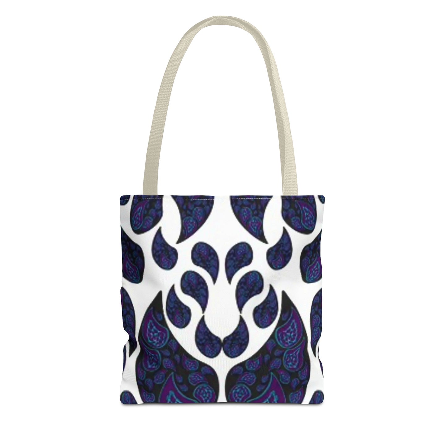 White And Blue Paisley Multi Color BRAND NEW MODERN Tote Bag (AOP)