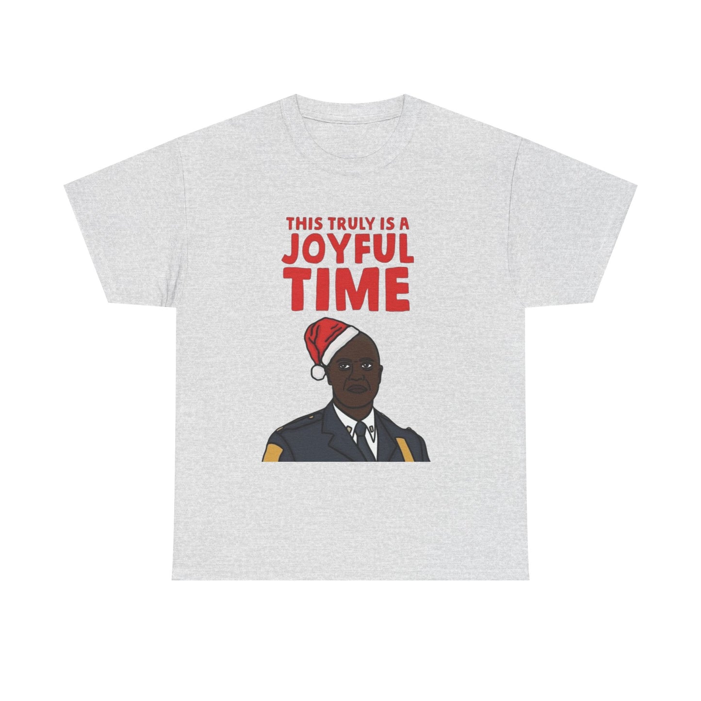 Brooklyn 99 Funny Christmas Graphic T Shirt ADULT NEW Heavy Cotton Tee
