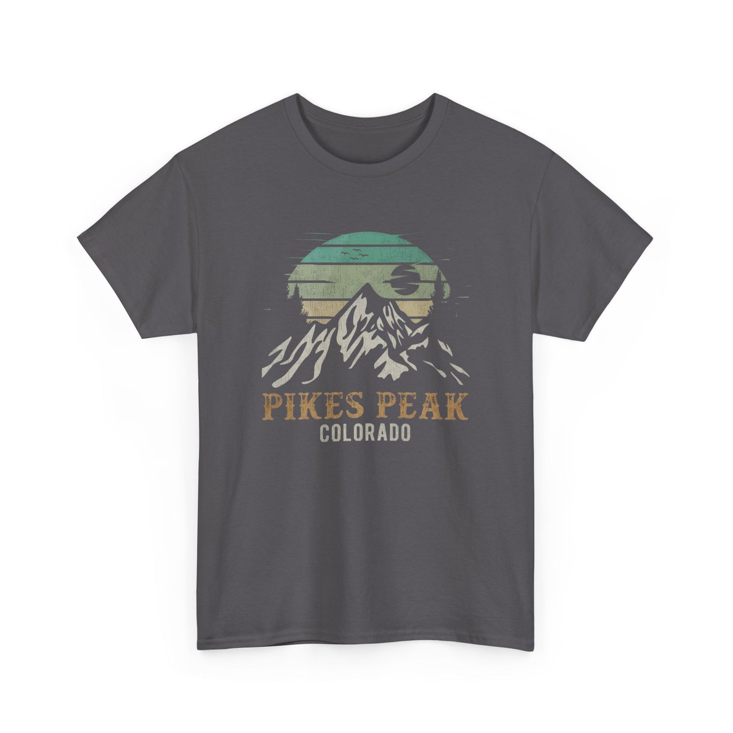 Pikes Peak Colorado Graphic T Shirt NEW Adult Tee