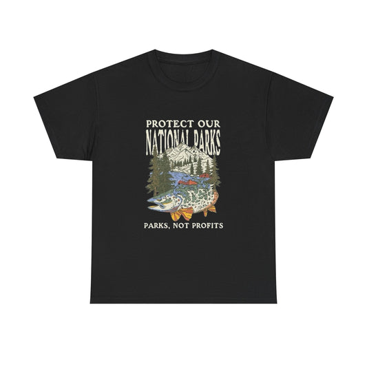Protect Our National Parks Graphic T Shirt NEW Adult Tee
