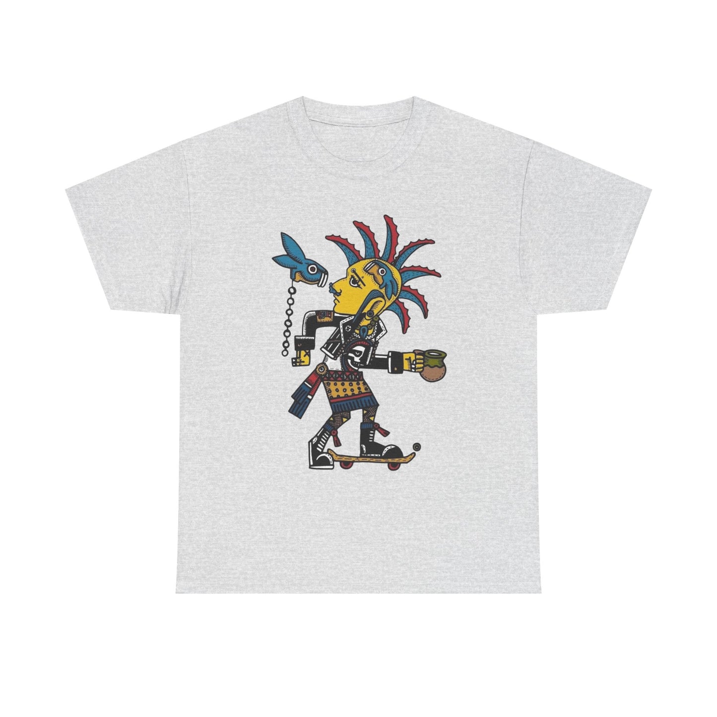 Ancient Skateboarding Graphic T Shirt Unisex Heavy Cotton NEW Tee