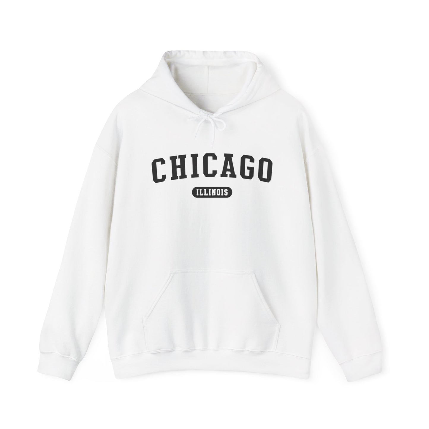 Chicago Graphic Hoodie Unisex Heavy Blend™ Hooded Sweatshirt