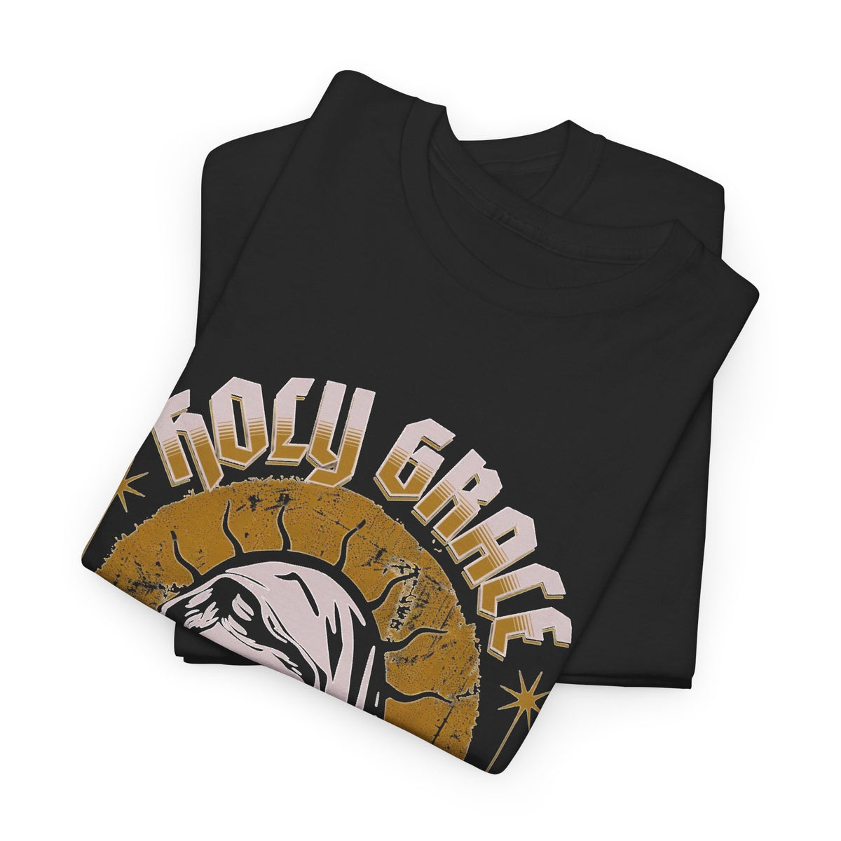 Holy Grace Men's Graphic T Shirt Heavy Cotton Tee