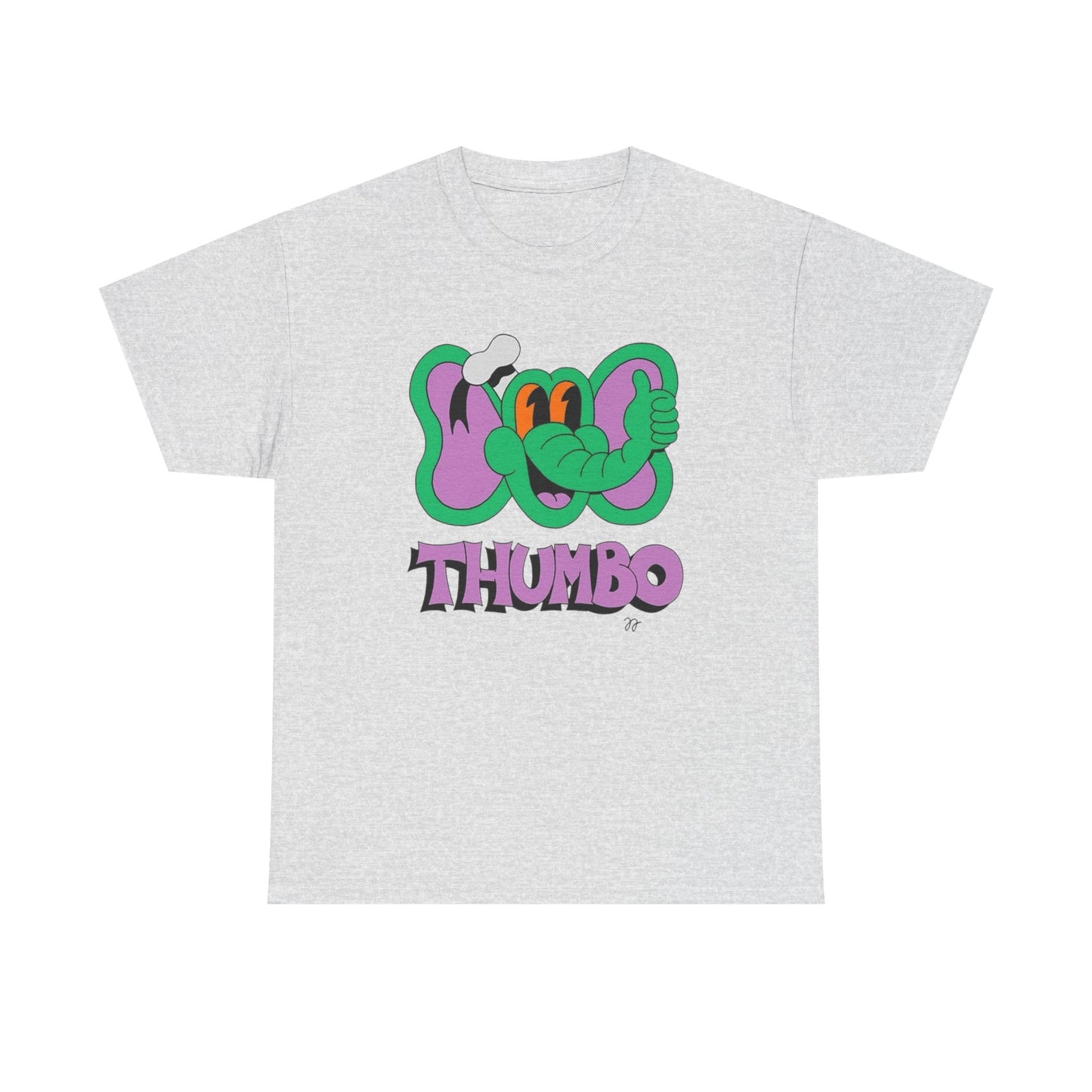 Thumbo Vintage Elephant Graphic T-Shirt Unisex Heavy Cotton Tee