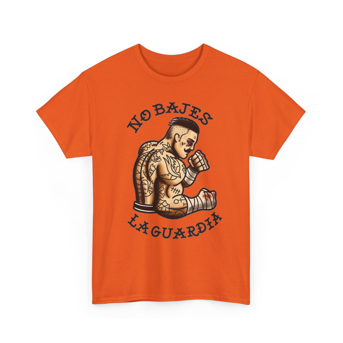 No Rules Luchador Tattoo Graphic T-Shirt Men's Tee