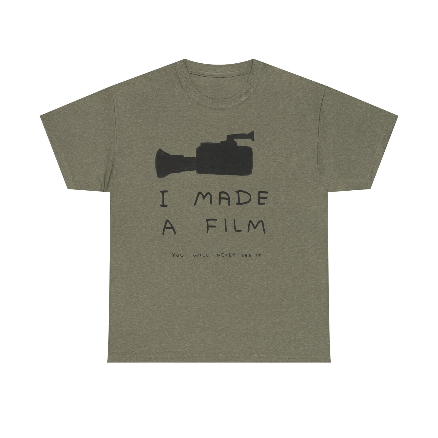 I Made A Film Funny T Shirt Graphic Unisex Heavy Cotton Tee NEW GIFT