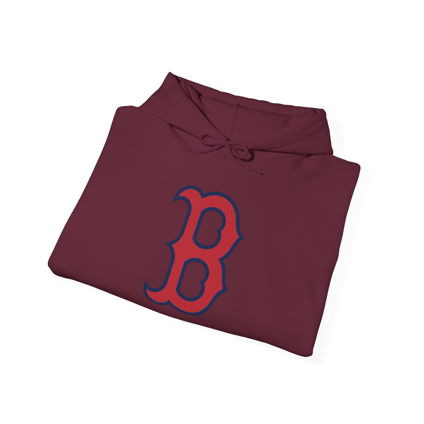 Boston Logo Hoodie Retro Multiple Colors Unisex Heavy Blend™ Hooded Sweatshirt