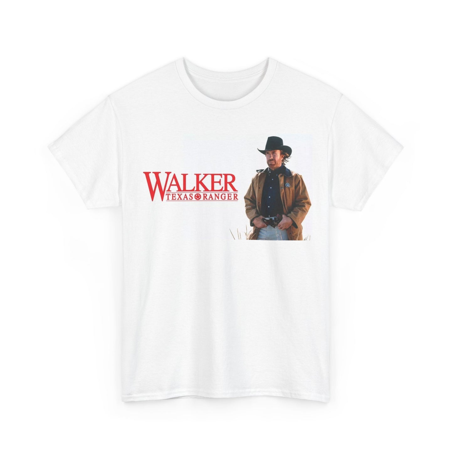 Walker Texas Ranger Shirt RARE Tv Series Chuck Norris Unisex Heavy Cotton Tee
