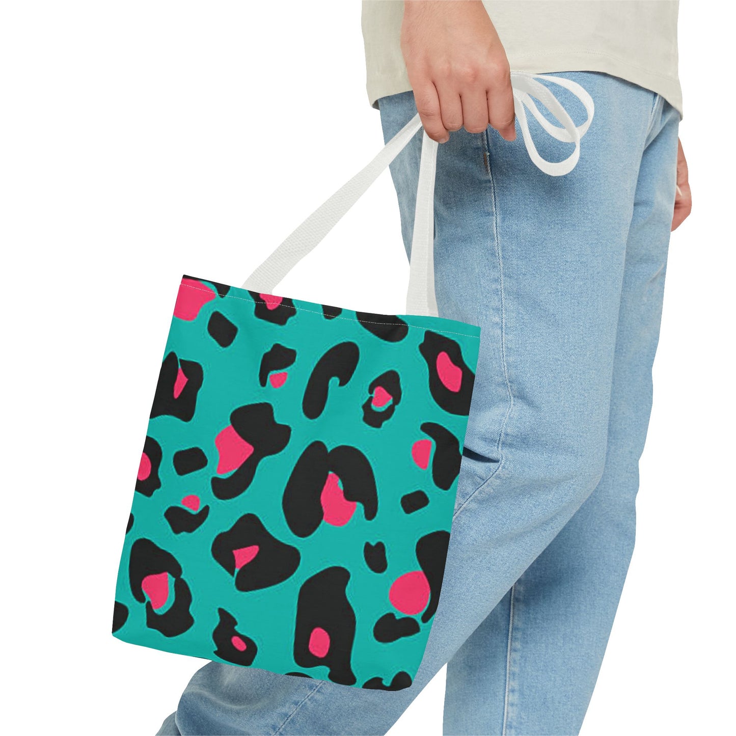 Cheetah Turquoise All Over Print BRAND NEW Purse, Pocketbook,Travel Tote Bag