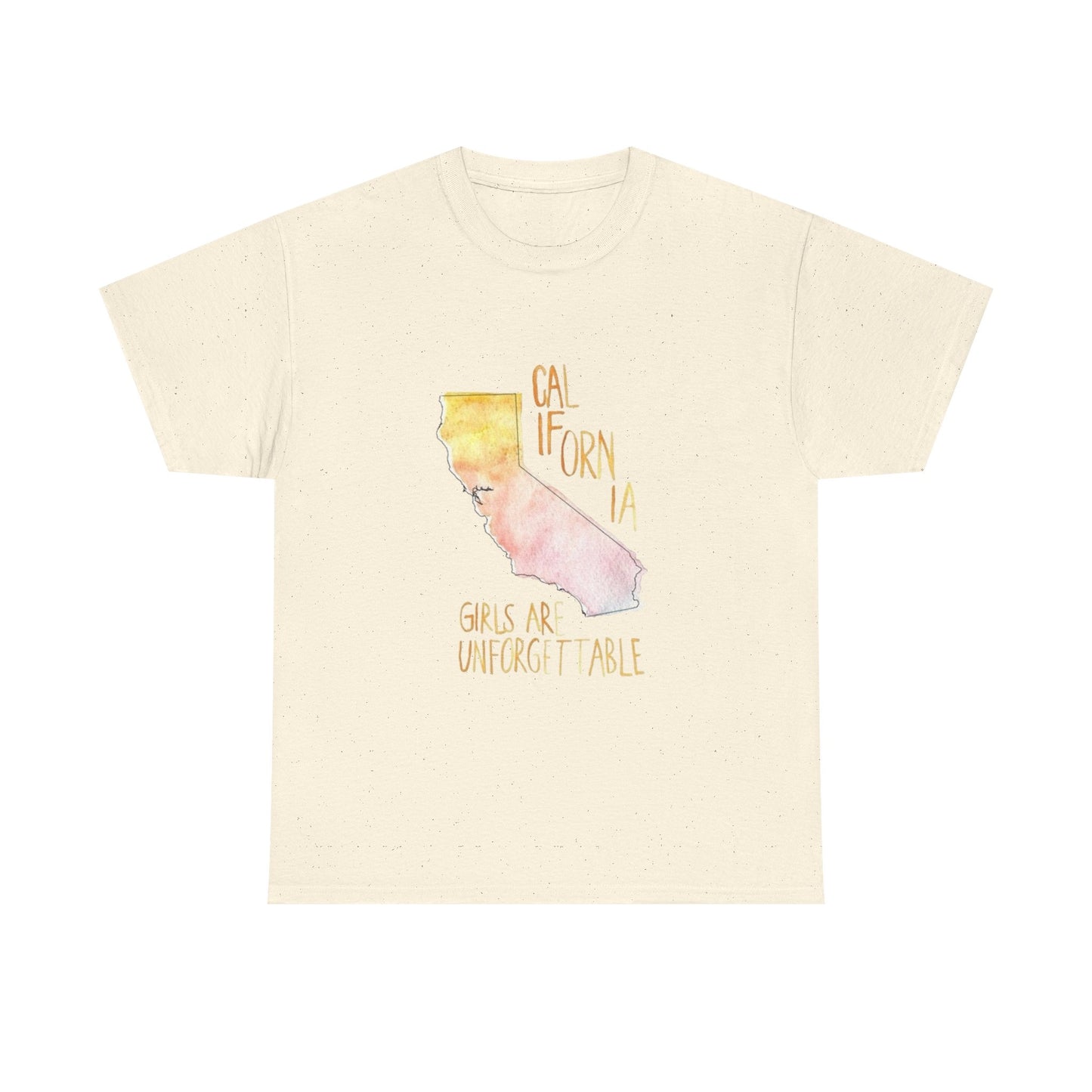 California Girls Retro Vintage Graphic T Shirt Unisex Heavy Cotton Tee