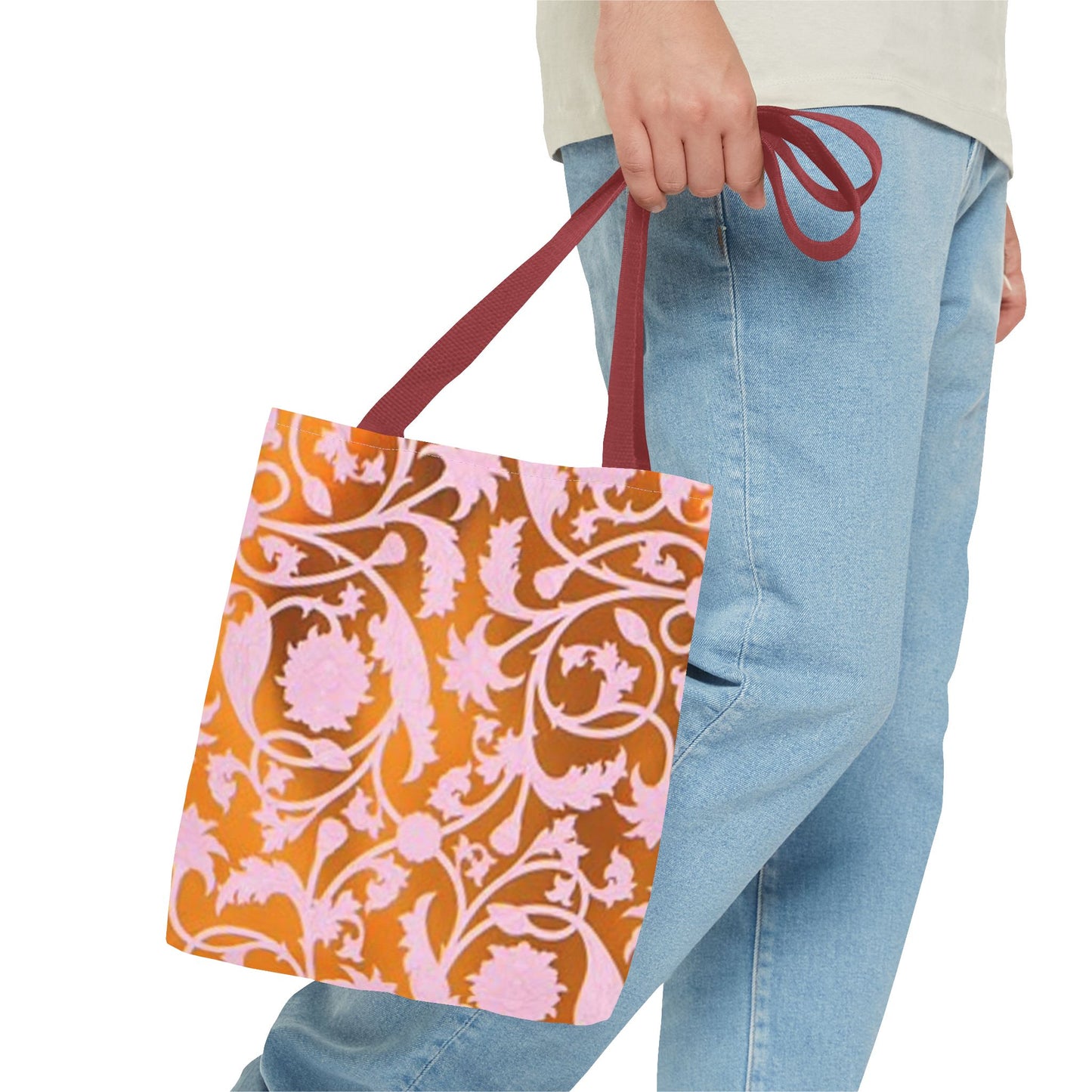 Pink And Orange Multi Color BRAND NEW MODERN Tote Bag (AOP)