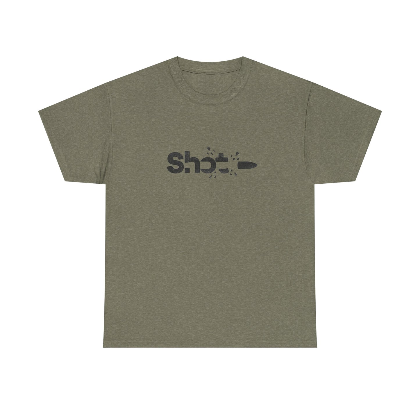 Bullet Shot 9mm Graphic T Shirt NEW Adult Regular Sizing Tee