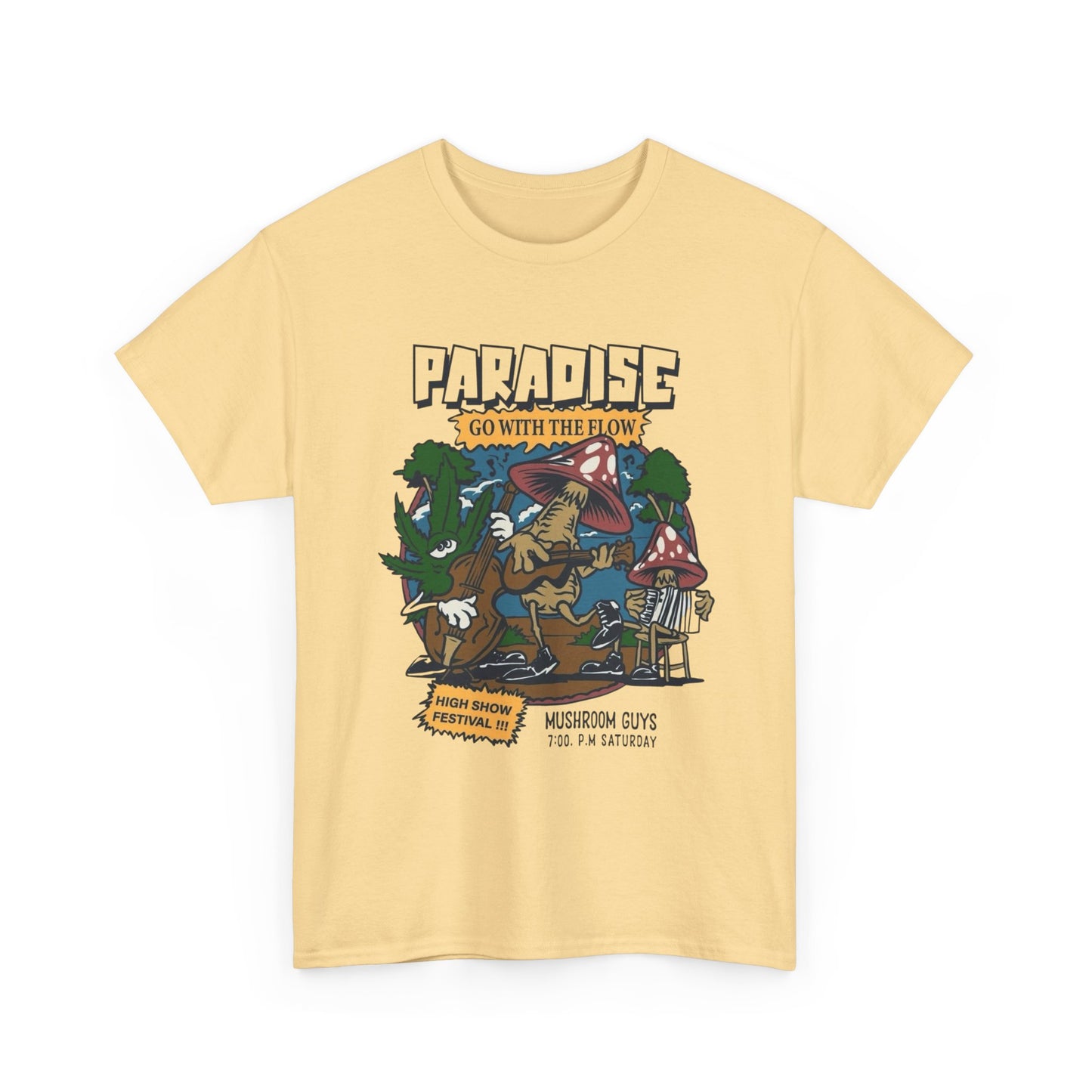 Paradise Go With The Flow Graphic T Shirt NEW ADULT Tee