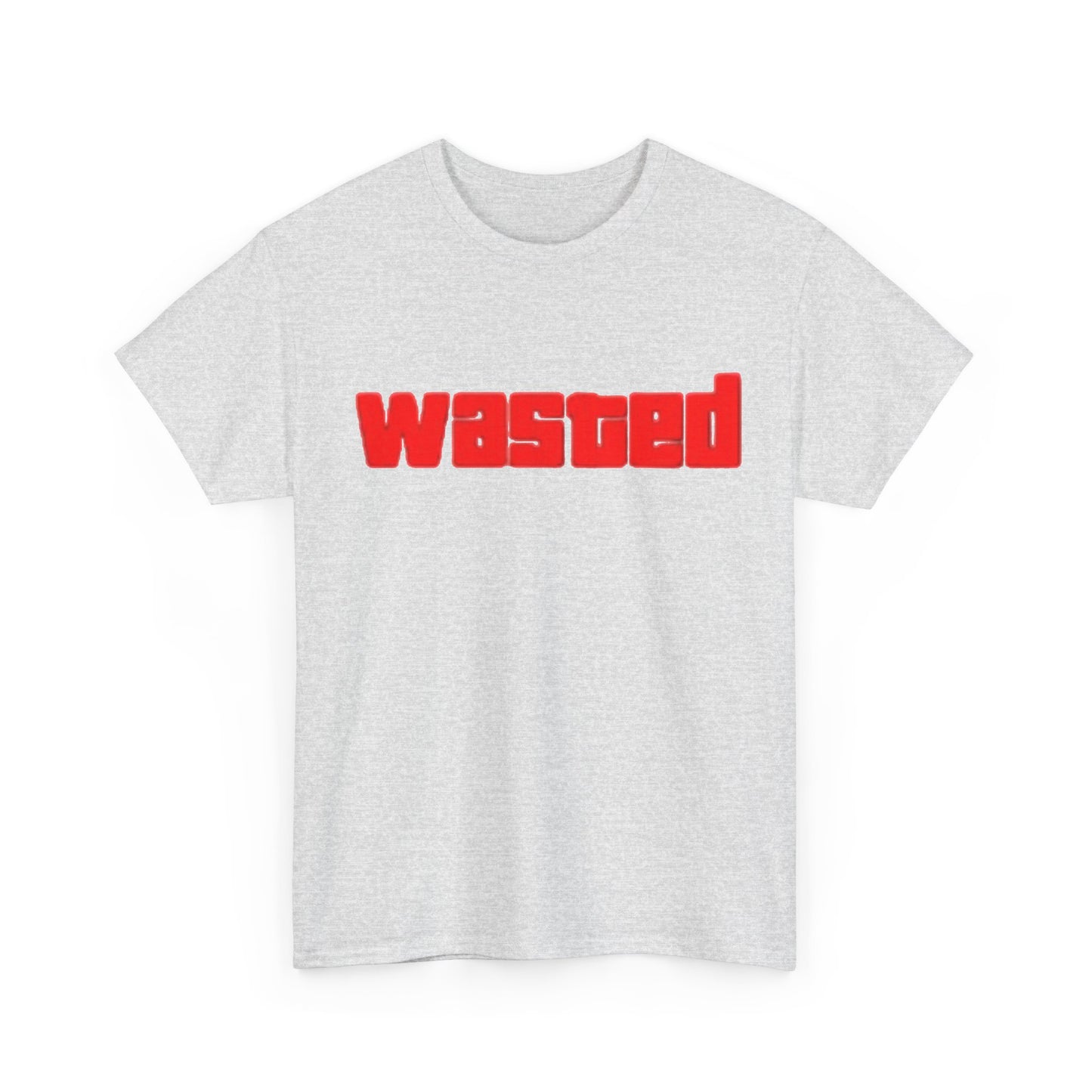 Wasted GTA Graphic Shirt Gaming Gamer Grand Theft Auto Unisex Heavy Cotton Tee