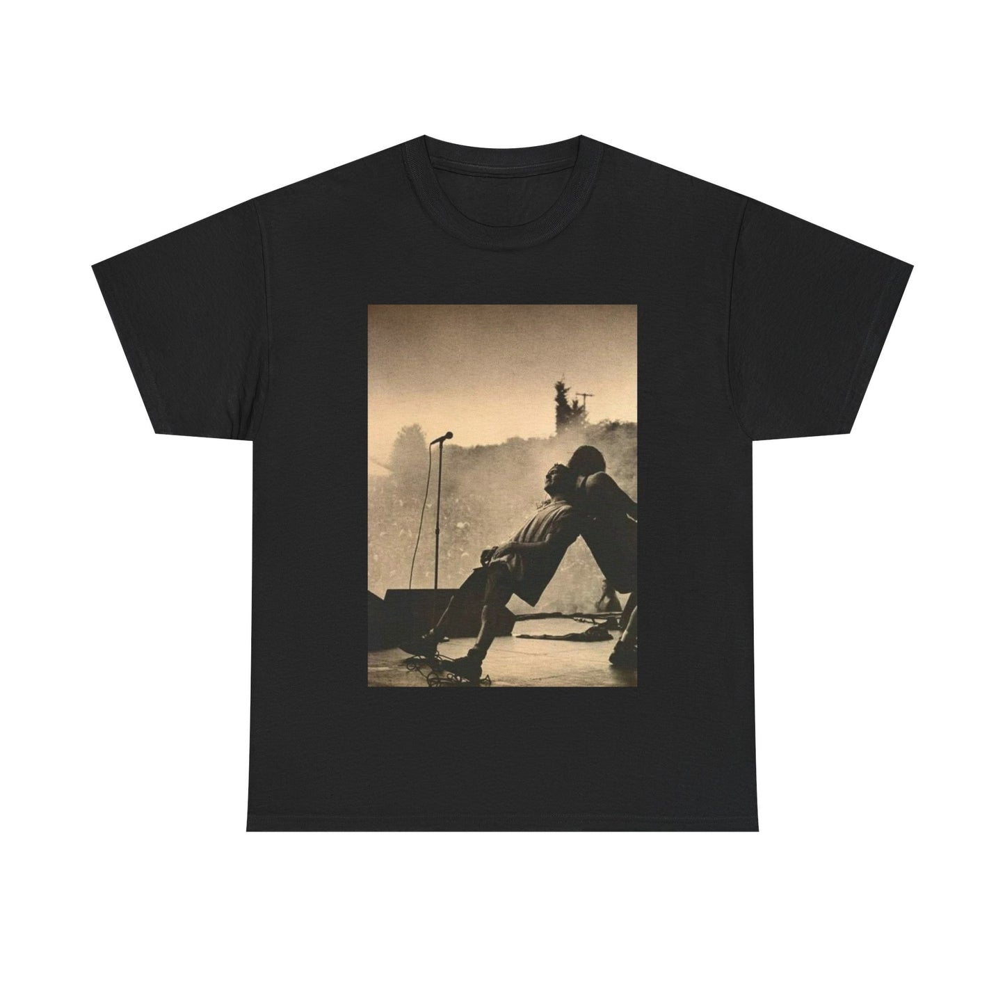 Pearl Jam TShirt vintage grunge stage  photo Unisex Heavy Cotton Tee OFFICIAL