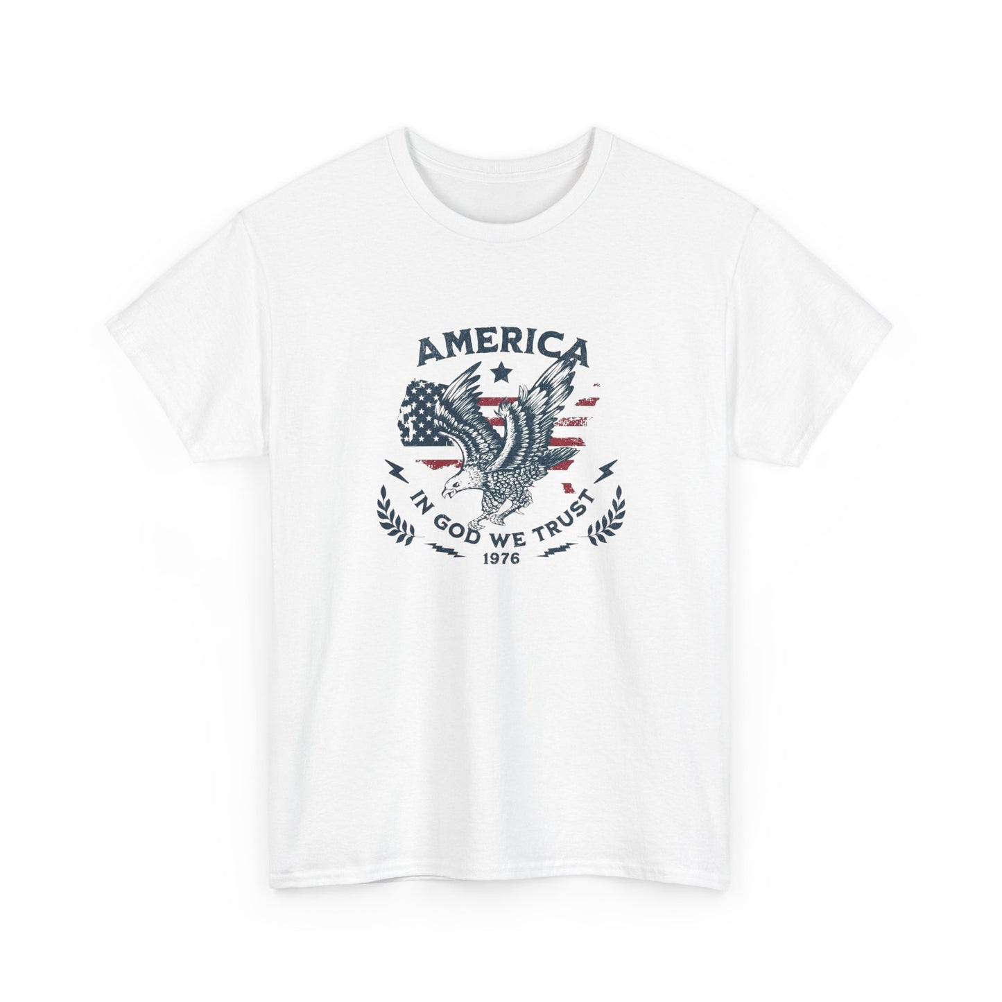 American Bald Eagle USA Graphic T Shirt NEW Unisex Heavy Cotton Tee