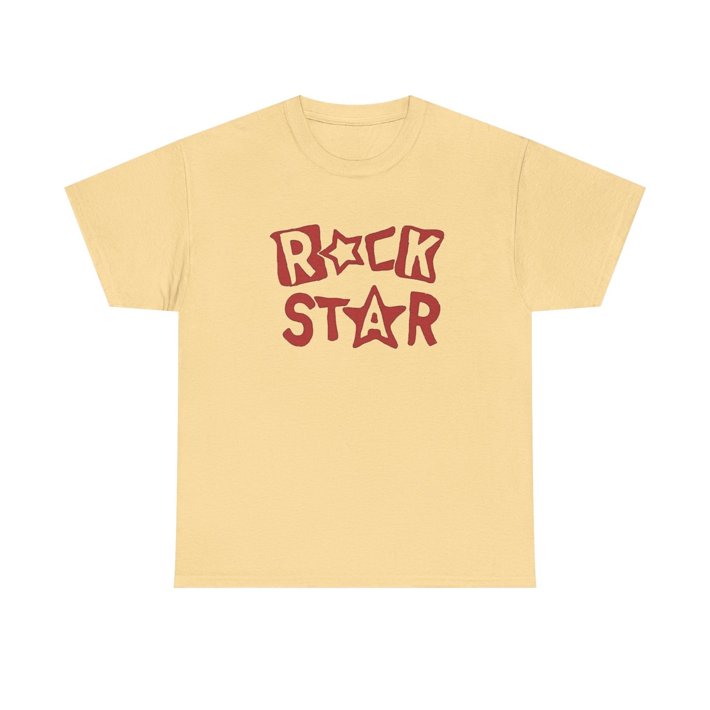 Rock Star Graphic T Shirt Unisex Heavy Cotton NEW Tee