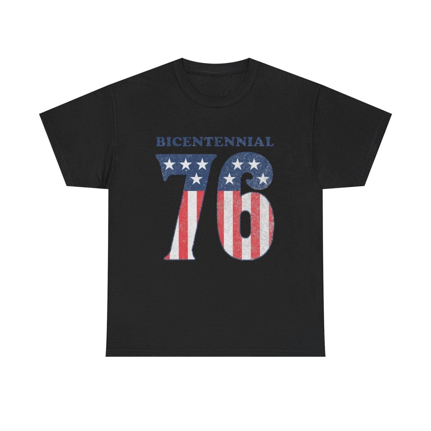 Bicentennial USA 76 Anniversary Graphic T Shirt Adult New Tee