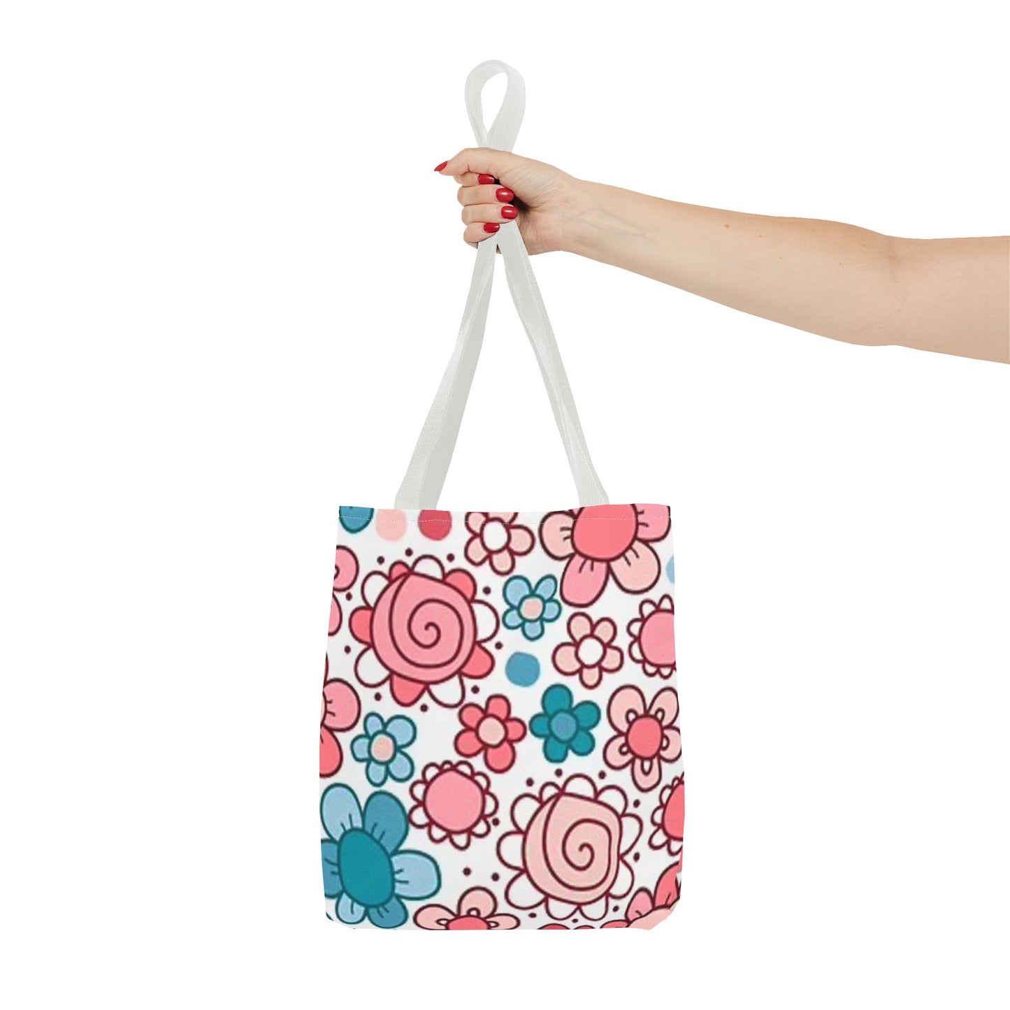 Pink Floral All Over Print BRAND NEW Purse - Pocketbook - Travel Tote Bag