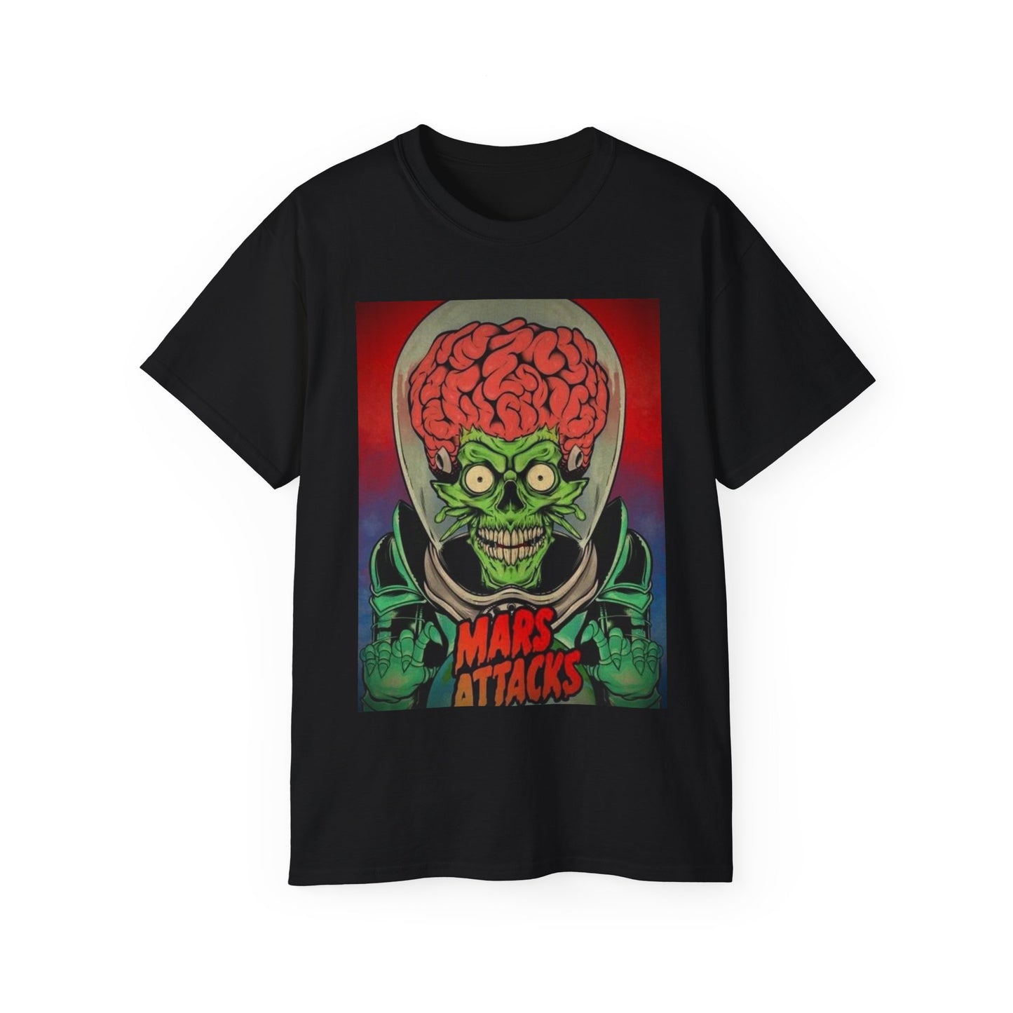 Mars attacks aliens vintage 90s space Unisex Ultra Cotton Tee retro movie