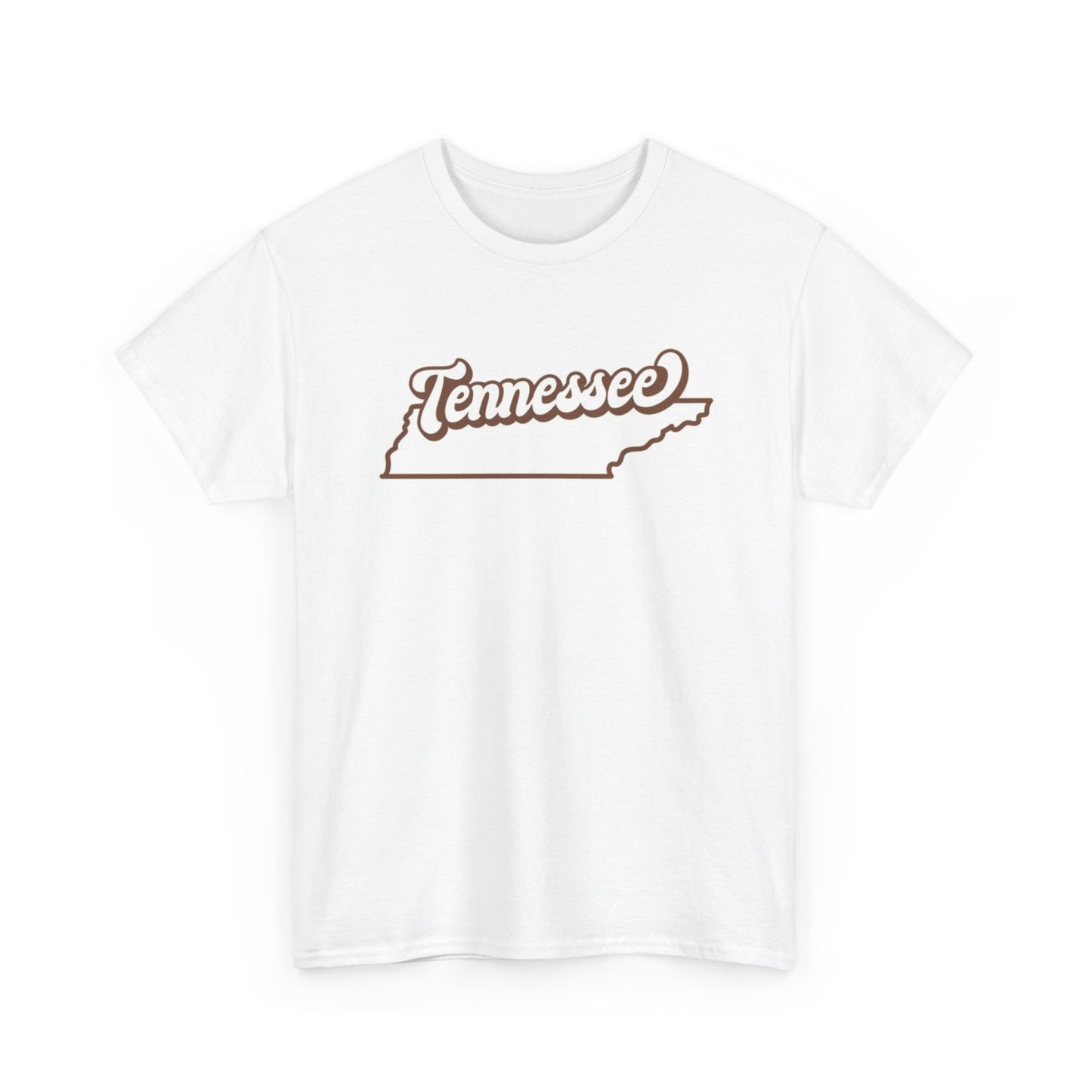Tennessee Outline State Logo BRAND NEW Apparel T Shirt Unisex Unisex Cotton Tee