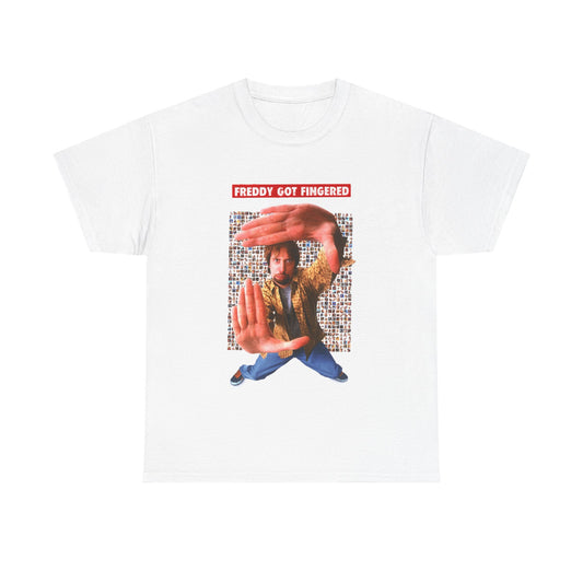 Freddy Got Fingered Movie Poster Shirt Tom Green Comedy Unisex Heavy Cotton Tee
