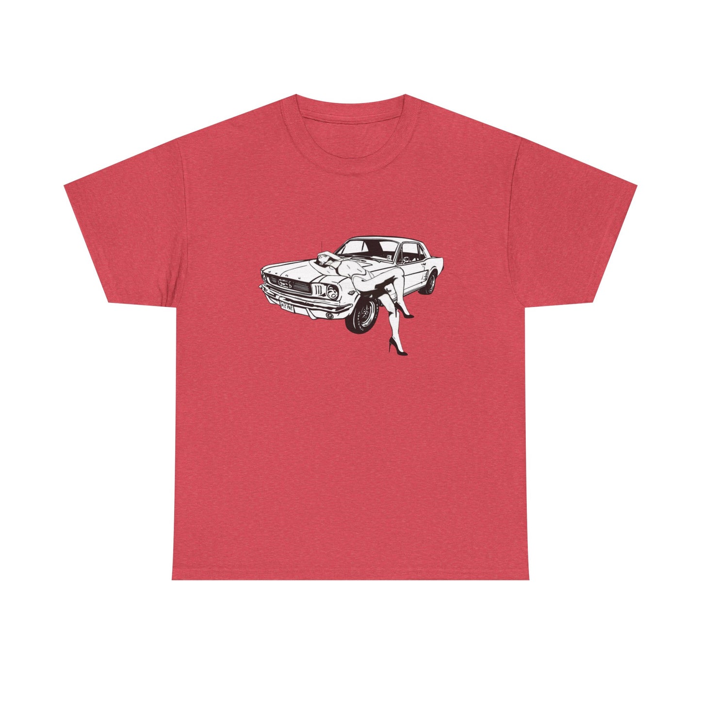60's Mustang Model Graphic T Shirt ADULT NEW VINTAGE TEE