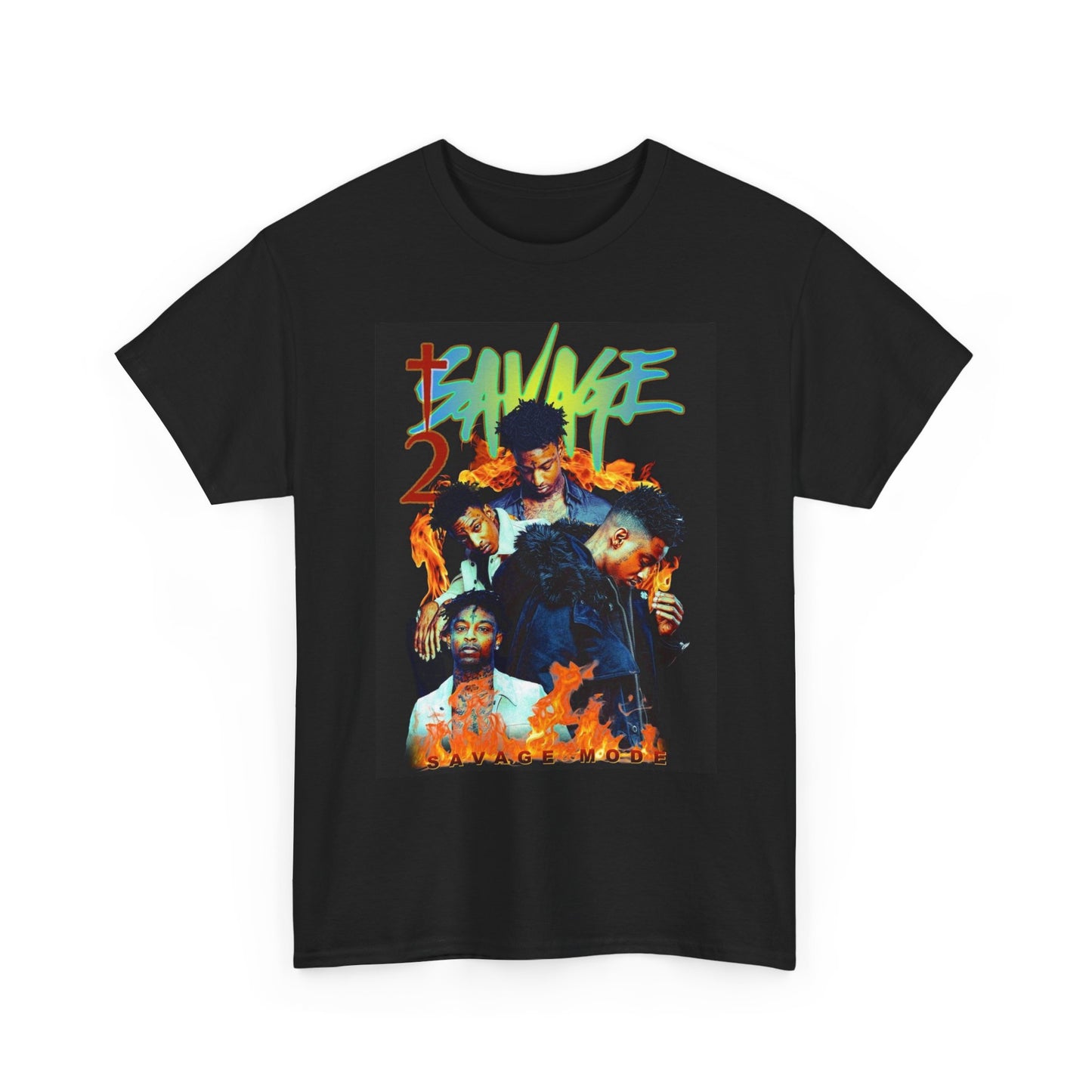 21 Savage Graphic T Shirt Atlanta Rap Hip Hop Vintage Unisex Heavy Cotton Tee
