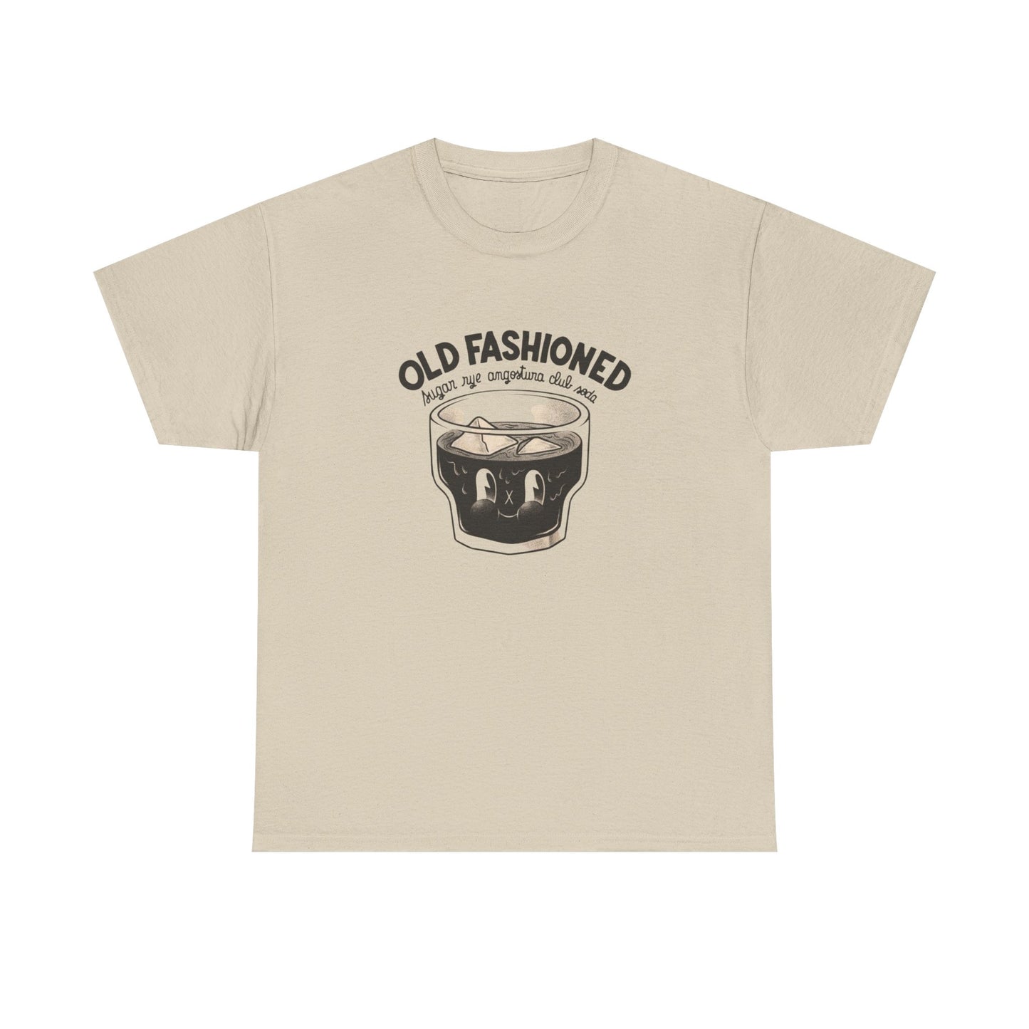 Old Fashioned Whiskey Graphic T Shirt ADULT NEW
