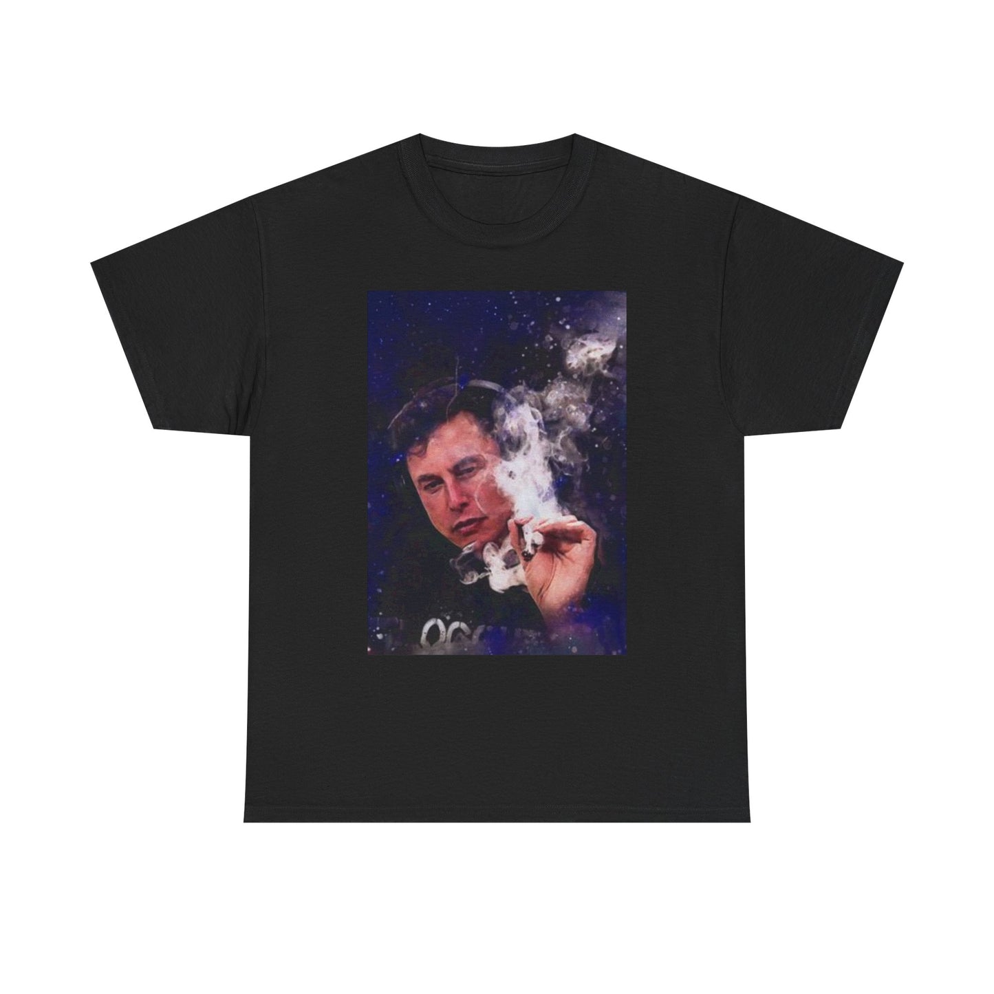 Elon Musk Graphic T Shirt Pot Joe Rogan Unisex Heavy Cotton Tee