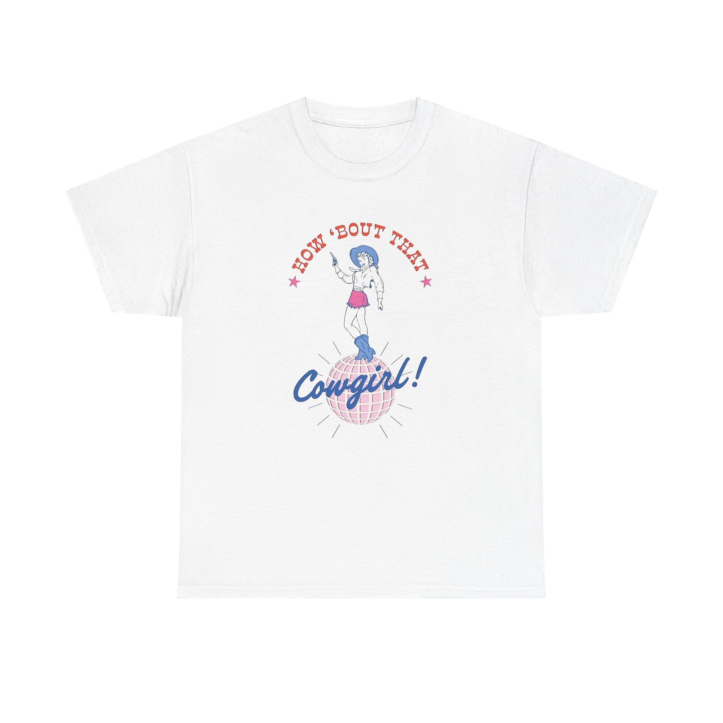 How About That Cowgirl Vintage Graphic T-Shirt, Unisex Cotton Shirt