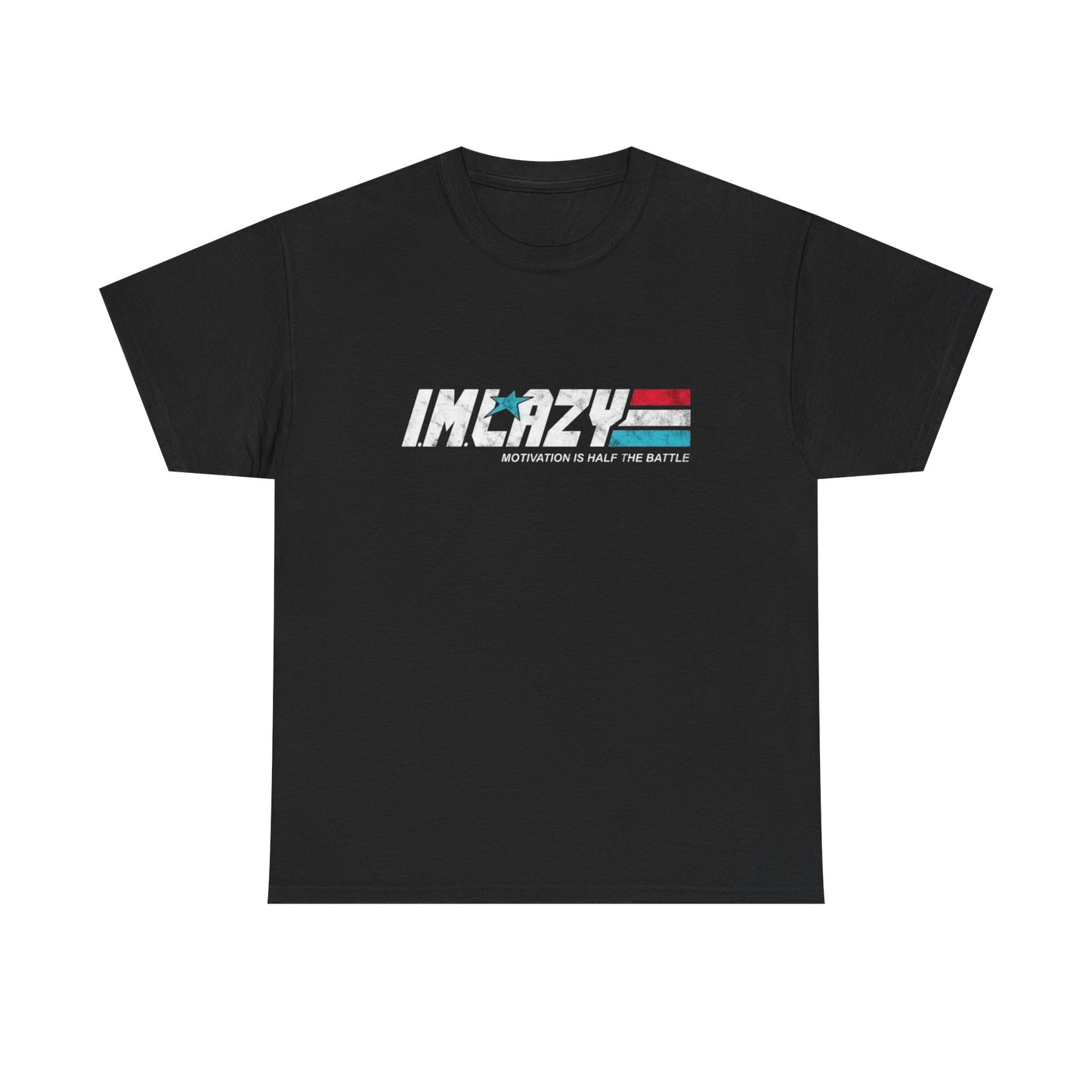 I'm Lazy Funny Graphic T Shirt Unisex Heavy Tee NEW