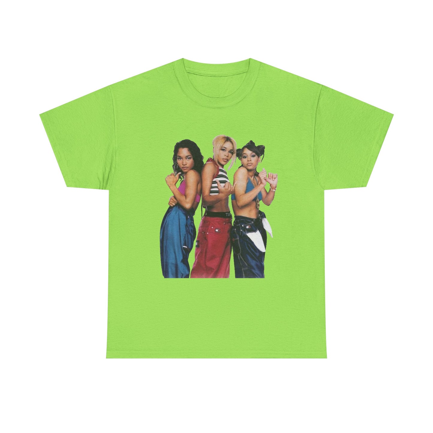TLC Retro 90's Hip Hop Rap Graphic T Shirt NEW Unisex Heavy Cotton Tee