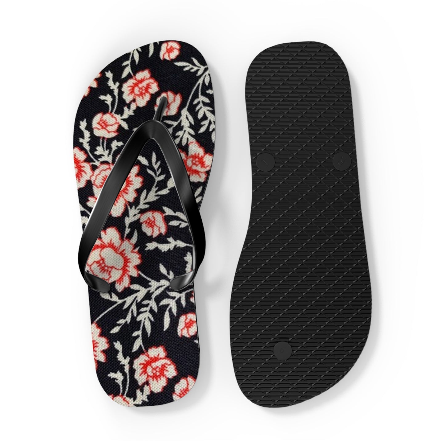 Pink Roses Sandals Summer Flip Flops Slides BRAND NEW